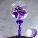Happy Birthday Personalised Multi Fill Bubble Balloon additional 16