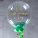 Happy Birthday Personalised Feather Bubble Balloon additional 11