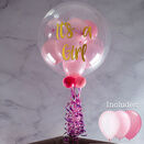 Newborn Baby Personalised Multi Fill Bubble Balloon additional 2