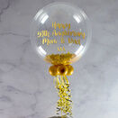 Happy Retirement Personalised Feather Bubble Balloon additional 3