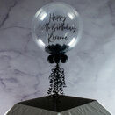Graduation Personalised Feather Bubble Balloon additional 1