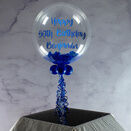 Graduation Personalised Feather Bubble Balloon additional 5