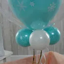 Personalised Christmas Snowflake Bubble Balloon additional 3