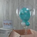 Personalised Christmas Snowflake Bubble Balloon additional 1