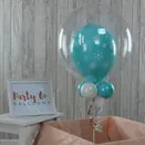 Personalised Christmas Snowflake Bubble Balloon additional 5