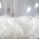 Personalised White Feathers Bubble Balloon additional 3