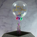 Personalised Feather-Filled Mother's Day Bubble Balloon additional 2