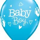 Pack of 6 Baby Boy Helium Quality Balloons additional 1