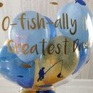 Father's Day Fishing-Inspired Personalised Bubble Balloon additional 3