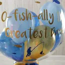 Father's Day Fishing-Inspired Personalised Bubble Balloon additional 4
