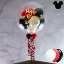Personalised Mickey Mouse Balloon-Filled Bubble Balloon additional 1