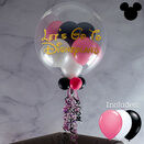 Personalised Minnie Mouse Balloon-Filled Bubble Balloon additional 2