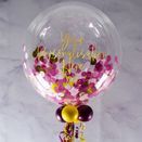 Personalised 'Prom' Confetti Bubble Balloon additional 4