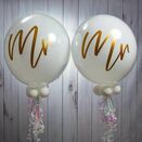 Mr & Mr Wedding Day Bubble Balloon Package additional 1