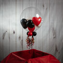 Personalised Mickey Mouse Themed Heart Balloon-Filled Bubble Balloon additional 2