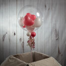 Personalised Heart Balloon-Filled Bubble Balloon additional 5