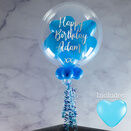 Personalised Heart Balloon-Filled Bubble Balloon additional 3
