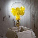 Personalised Smiley Faces Balloon-Filled Bubble Balloon additional 2