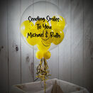 Personalised Smiley Faces Balloon-Filled Bubble Balloon additional 4