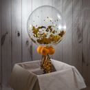 Personalised Gold 'Powderfetti' Bubble Balloon additional 3