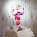 Personalised Hot Pink 'Powderfetti' Bubble Balloon additional 1