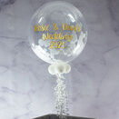 Personalised 30th / Pearl Wedding Anniversary Bubble Balloon additional 2