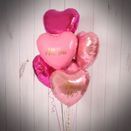 Shades of Pink Hearts Balloon Package additional 4