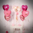 Shades of Pink Hearts Balloon Package additional 6