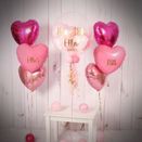 Shades of Pink Hearts Balloon Package additional 6
