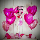 Shades of Pink Hearts Balloon Package additional 2