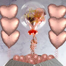 Rose Gold Hearts Balloon Package additional 1