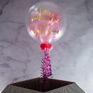 'Happy Mother's Day From Bump' Personalised Multi Fill Bubble Balloon additional 1