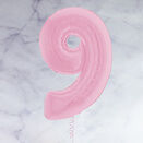 26" Pastel Pink Number Foil Balloons (0 - 9) additional 11