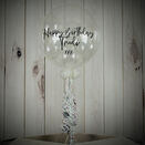 Personalised Clear Balloon-Filled Bubble Balloon additional 1