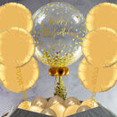 Gold Confetti Print Balloon Package additional 1
