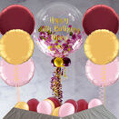 Berry Sparkle Confetti Balloon Package additional 1