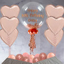 Rose Gold Feathers Balloon Package additional 1