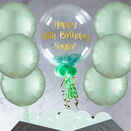 Mint Green Feathers Balloon Package additional 1