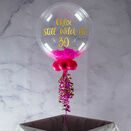 Shocking Pink Feathers Balloon Package additional 2