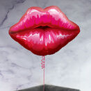Giant 'Big Red Kissy Lips' Foil Balloon additional 1