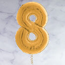 26" Gold Number Foil Balloons (0 - 9) additional 19