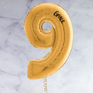 26" Gold Number Foil Balloons (0 - 9) additional 20