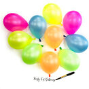 5" Neon Party Scatter Balloons (Pack of 10) additional 1