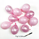 5" Light Pink Shades Scatter Balloons (Pack of 10) additional 1