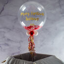 Personalised Candy Cane Feathers Bubble Balloon additional 2