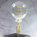 'Will You Marry Me?' Personalised Feather-Filled Bubble Balloon additional 1