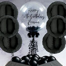 Black Feathers Balloon Package additional 1