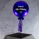 Personalised Purple Orb Balloon additional 1
