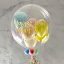 Personalised ‘Easter Egg’ Balloon-Filled Bubble Balloon additional 2