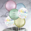 'Happy Easter' Foil Balloon Bunch additional 1